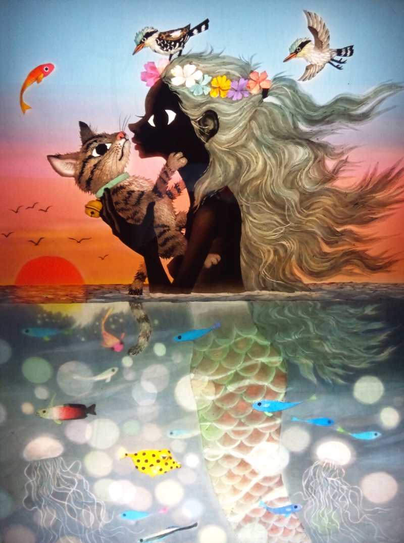 藤城清治展に行ってきました : ゆきももこの猫夢日記 藤城清治展に行ってきました : ゆきももこの猫夢日記