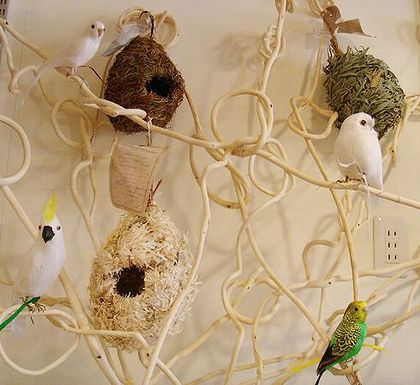 鳥のｵﾌﾞｼﾞｪ\"Artificial birds\"が入荷いたしました。_a0143711_17301119.jpg