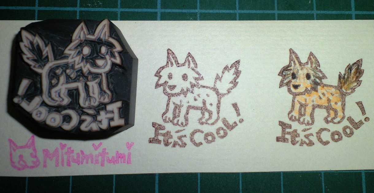 It\'s COOL! COOLビズ犬はんこ_e0223862_049416.jpg