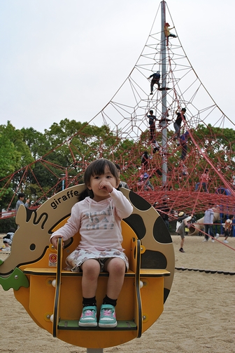 春日公園で自転車の練習（福岡県春日市）_c0099967_0314683.jpg