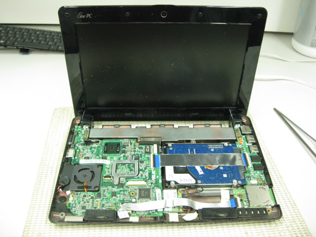 Asus Eeepc 1005ha Cmos電池交換修理 パソコン修理日誌 Pcアシスト