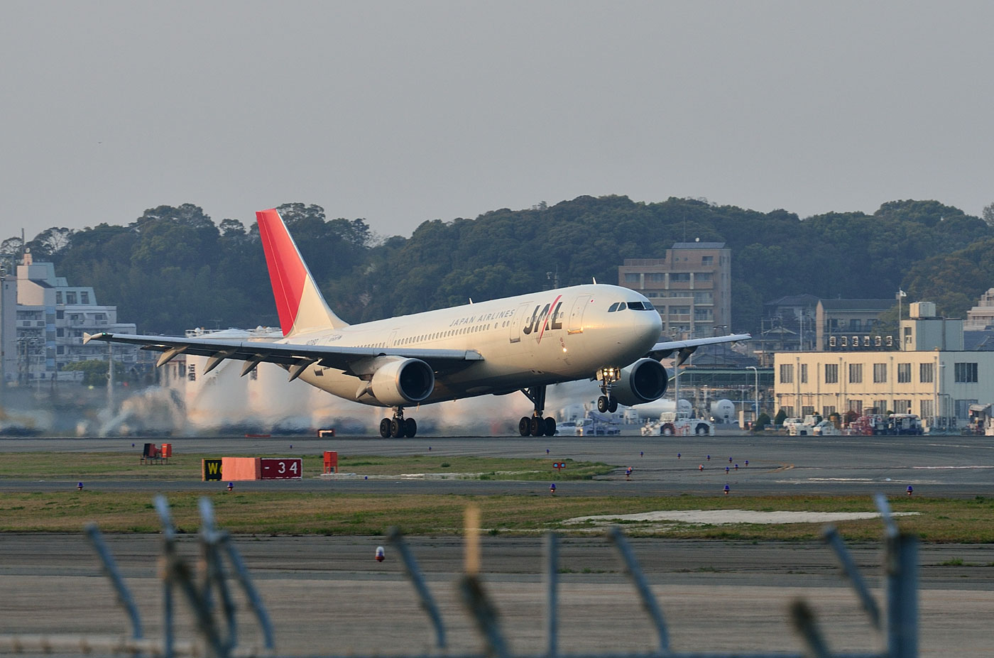 AIRBUS A300-600R / JA016D : SKY LOUNGE GARDEN -transporter side-