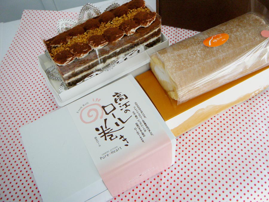 ケーキやさんのケーキ