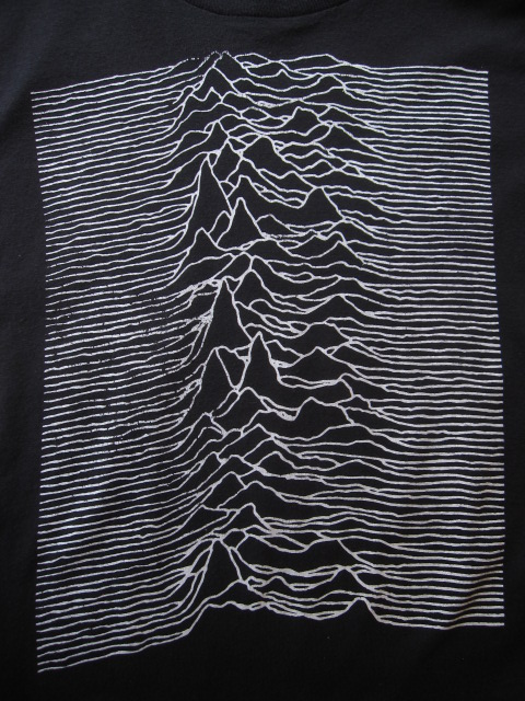 ＜80\'s JOY DIVISION T-SHIRTS \"Unknown Pleasures\"＞_d0098545_11542728.jpg