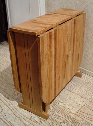 無垢天板のバタフライテーブル 入荷!_a0096367_21344645.jpg