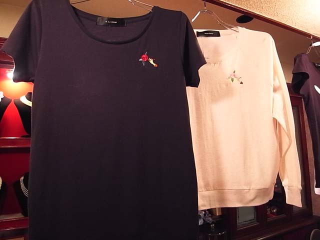 Tシャツ　～花椿　深紅とピンク～_c0158081_23525819.jpg