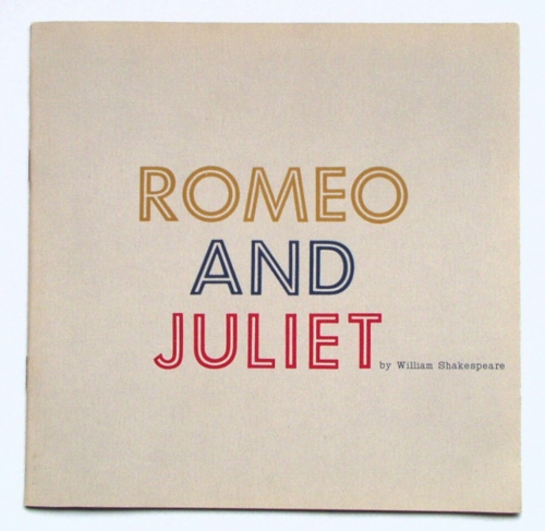 福田繁雄の挿絵本「Romeo and Juliet」（1965) : ガレリア・イスカ通信