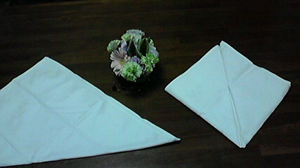 ナプキンのたたみ方①_e0227942_19211877.jpg
