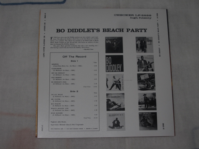 Bo Diddley / Bo Diddley\'s Beach Party_b0042308_09184.jpg