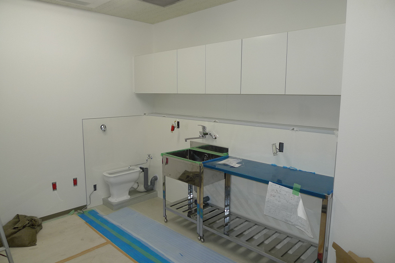 芦屋市 M病院様 内視鏡室工事 仕上げ工事_b0171510_11402667.jpg
