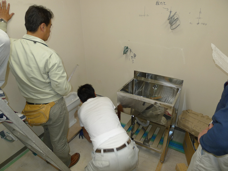 芦屋市 M病院様 内視鏡室工事 設備工事_b0171510_9413946.jpg