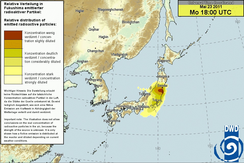 ドイツ気象庁の放射能予報：日韓共同被爆の危機か？_e0171614_22135653.jpg