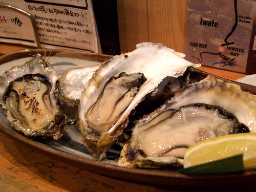 「仙台 和風オイスターバー kakiyaの松島産カキフライと金華サイダー」_a0000029_13155635.jpg