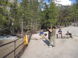 ヨセミテ旅行　2日目 Mist trail（Vernal Fall）　－　05/2011_a0124555_12343024.jpg