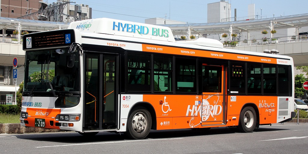 とよたおいでんバス 名鉄バス・ブルシティハイブリッド