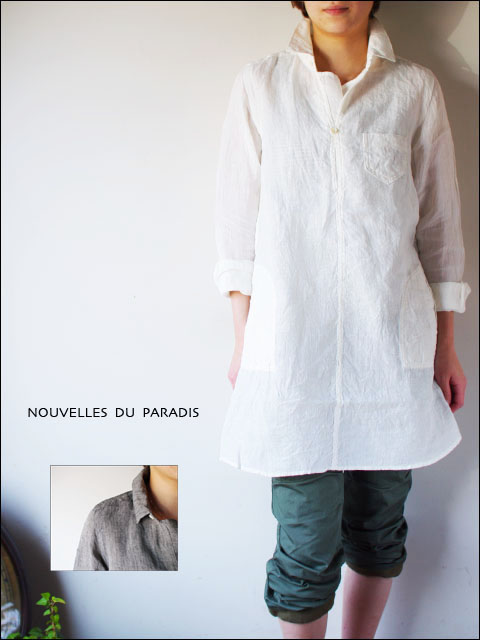 NOUVELLES DU PARADIS [ヌーヴェル ドゥ パラディ] リネンワンピース [PLO11201A] LADY\'S　_f0051306_16561116.jpg