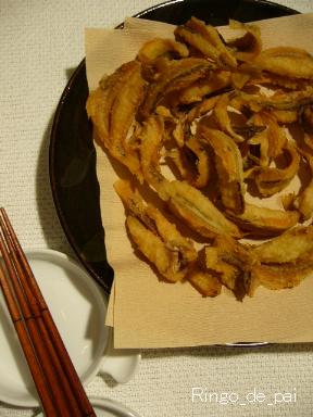 ベラのから揚げ けんちんもどき味噌汁 お気楽生活