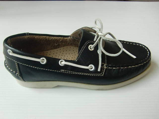 BLACK DECK SHOES MADE IN ITALY DEAD STOCK _f0226051_12171075.jpg
