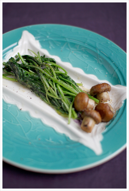 ワイルドなルッコラ セルバチコのソテー Mana For Soul