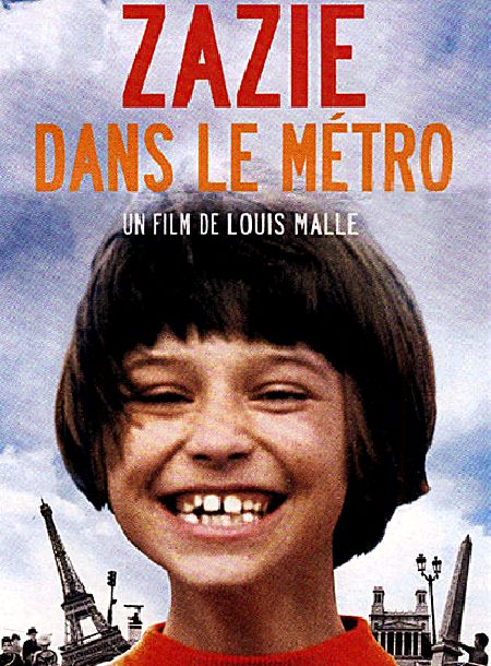 映画　地下鉄のザジ　ポスター　Zazie dans le métro Zazie Dans Le Metro Movie Poster 1961 Italian Locandina (13x28)