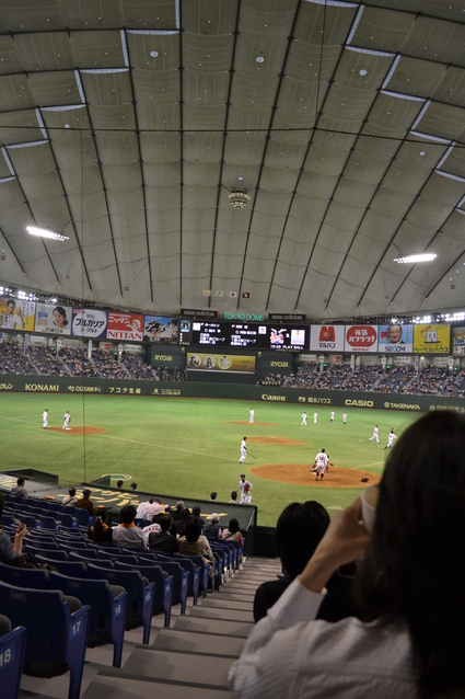 息子の大学生活応援　2011　東京ドーム野球観戦_e0228938_2126259.jpg