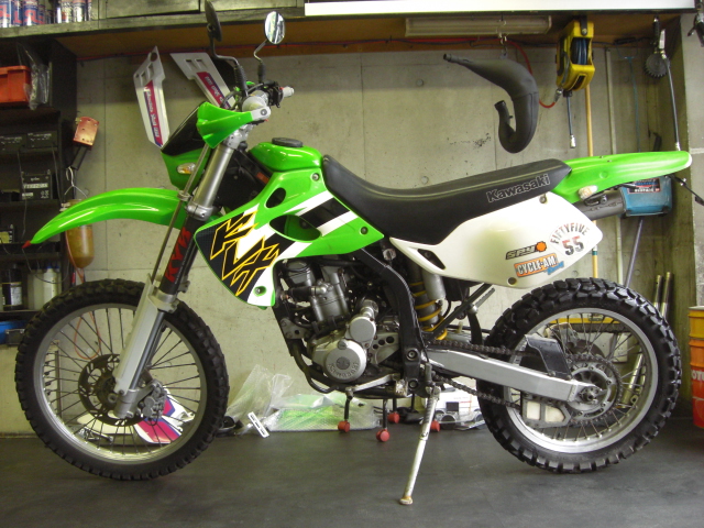 チョイカスタム、KLX250 (￣ー￣)ゞ : ピットクルー 『和田ぽん