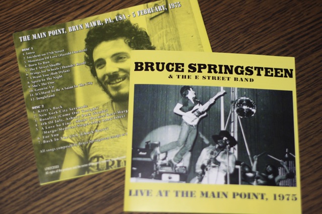\"Bruce Springsteen & The E Street Band / Live at the Main Point, 1975\"_d0010432_232299.jpg