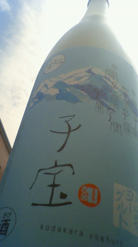 【果実系】 子宝 鳥海山麓 生とろヨーグルト_e0173738_1045619.jpg