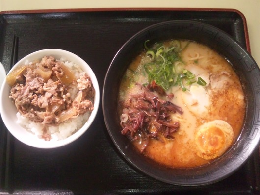 北熊本SA　ラーメン＆牛丼　熊本県熊本市_d0026054_15382448.jpg