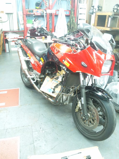 NさんのGPZ900R A12国内 エンジンオーバーホールその5_a0163159_22222359.jpg