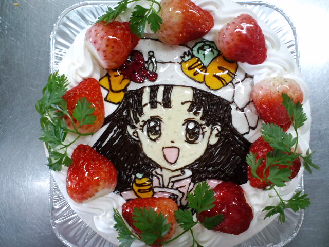 今日のキャラクターケーキ_b0157914_1012275.jpg