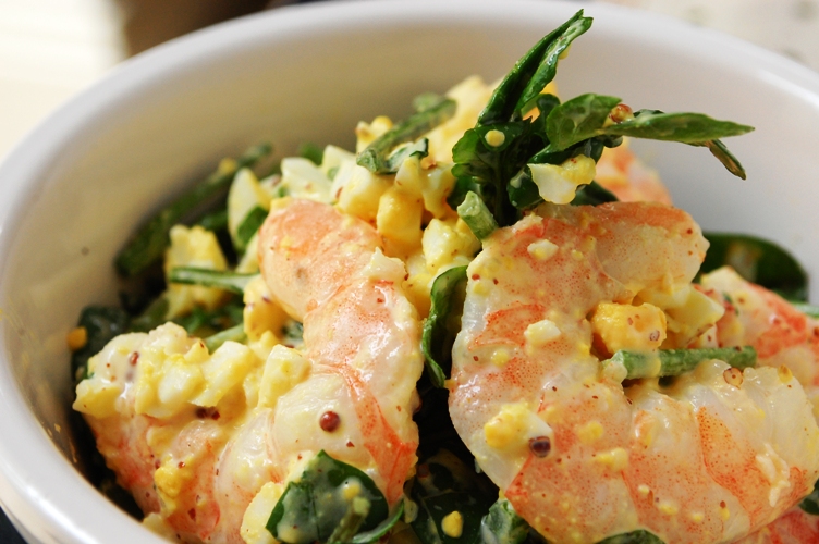 海老とクレソンの卵サラダ エリオットゆかりの美味しい食卓 おしゃれな簡単料理