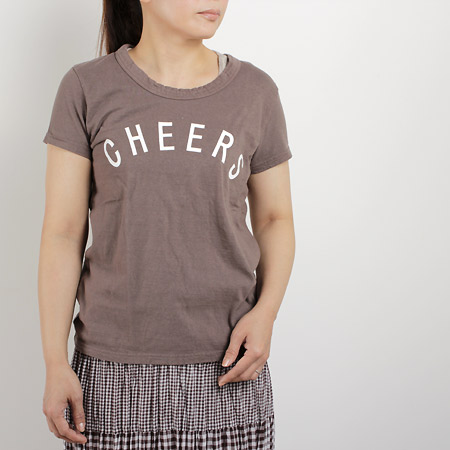 u.m.i KOHOLA ユーエムアイコホラ CHEERS T-shirts Y-0251 B Brwon_f0001880_14495584.jpg