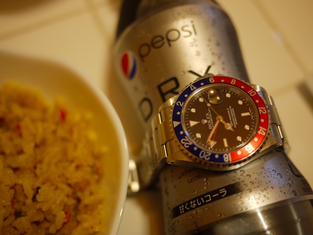 pepsi DRY ＆ 16710 GMTⅡ_a0162215_21135732.jpg