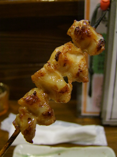 「仙台 五つぼの焼き鳥・ネギ皮巻き、タタキとお刺身」_a0000029_15172654.jpg
