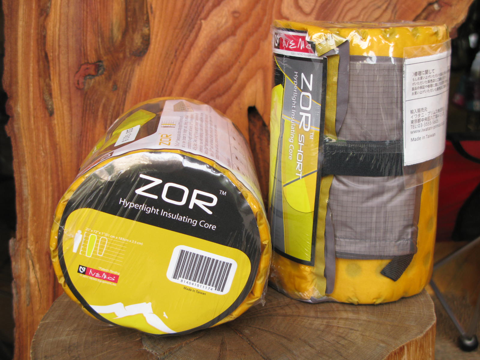 Nemo Zor Short スリーピングマット エアマットが苦手な方にオススメ！ NEMO“ZOR SHORT MUMMY