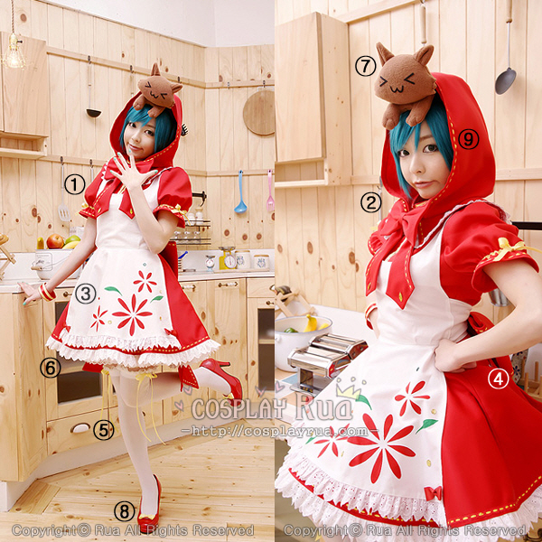 初音ミク Project Diva-2nd』 初音ミク-みくずきん : cosplayrua.com 初音ミク Project Diva-2nd』 初音ミク-みくずきん : cosplayrua.com