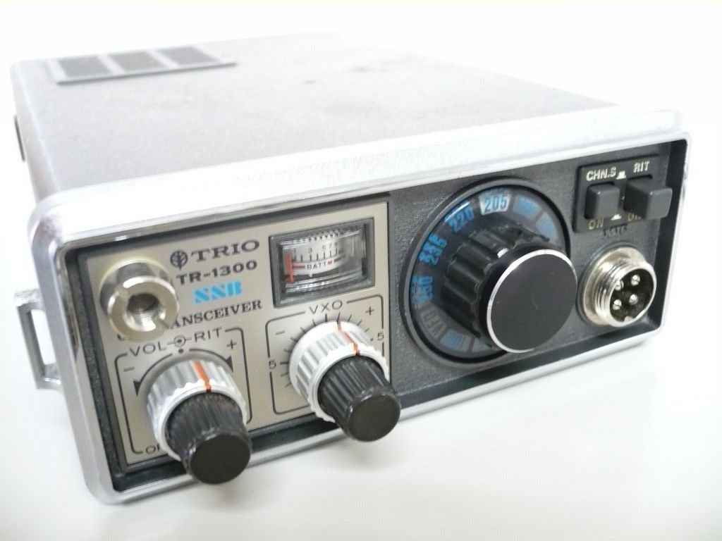 TRIO TR-1300 50MHz SSBトランシーバー : マニアックな無線とラジオ