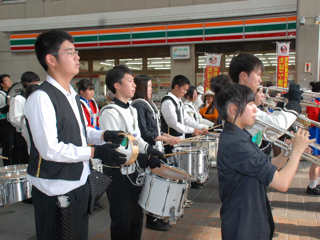 熊本県高等学校総合文化祭パレード！_e0079560_11194620.jpg