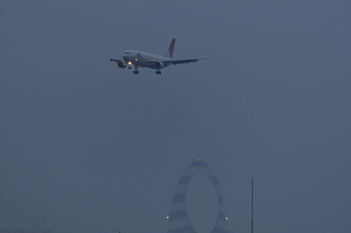 JAL A300-600R / JA016D - 最後の着陸 - : SKY LOUNGE GARDEN