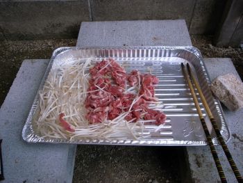 ラム肉やきそば_a0007462_11315545.jpg