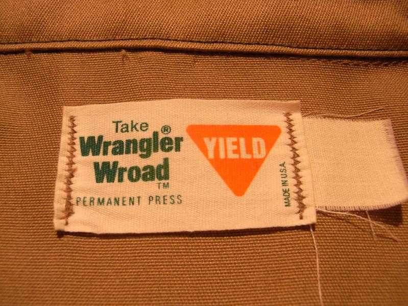 70\'s WRANGLER YIELD SHIRT--RECOMMEND--_c0176867_2032259.jpg