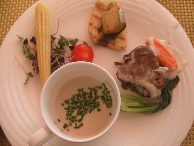 ホテルオークラ東京ベイ テラス スイートランチ_f0076001_20551410.jpg