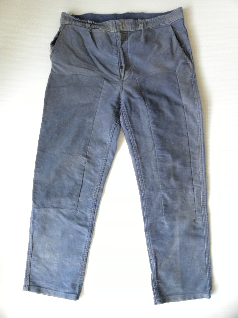 french moleskin pants(patch worked)_f0226051_1338165.jpg