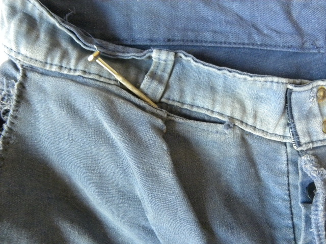 french moleskin pants(patch worked)_f0226051_13395726.jpg