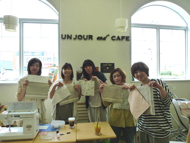 「カフェdeハンドメイド」アンジュール松崎店 終了しました♪_b0213187_2371457.jpg