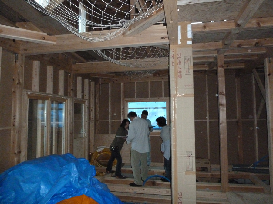 K様邸「船場町の家」 施工中_f0150893_1137880.jpg