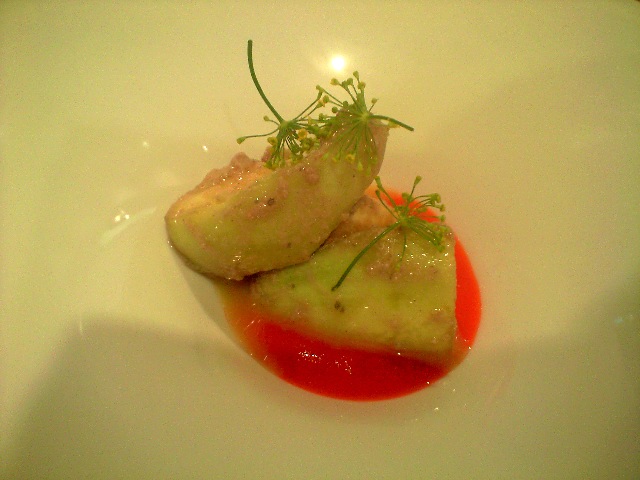 6月のキュイジーヌフランセーズ きよた (Cuisine Francaise) ガスパチョの季節やなあ。_a0194908_1643612.jpg