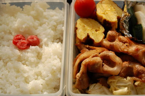 焼肉弁当_b0189948_20512260.jpg