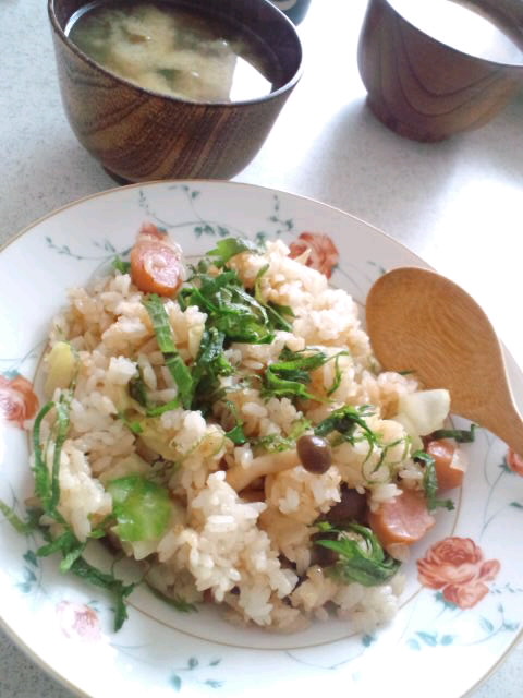 朝ご飯_c0198903_1474516.jpg